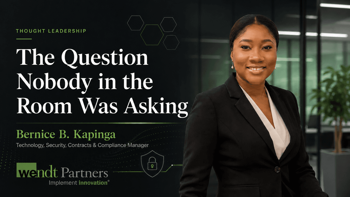 Wendt Partners' Bernice Kapinga to Address Legal Careers Workshop Following Security and Leadership Milestones